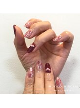 ネイルスタジオ レイナローズ(NAIL STUDIO Reina Rose)/上品な箔をちりばめて