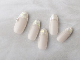 トレンド☆ミルキーネイル