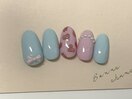 春パステルネイル