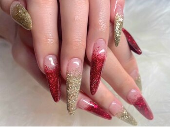 ルイシンデレラ×バニラ(LOUISCINDERELLA×vanilla)の写真/爪が小さい、形が悪い、爪が折れてしまった方にオススメ!スカルプで長さを出して、コンプレックス解消♪