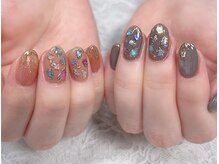 ディアリーネイル(Dearly Nail)/ヒョウ柄ネイル