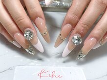 キヒ 渋谷店(Kihi)/フレンチ/冬ネイル/ホワイト/白