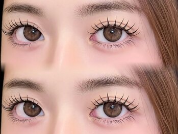エイシェル 渋谷店(ACIEL)の写真/カラエク初心者にも優しいサロンで、外国人風の魅力的な目元を手に入れよう☆カラーも豊富にご用意!