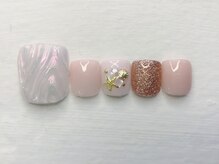ルリアンネイル(le lien nail)/Foot定額アートコースB