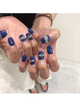 コルソケーツー 梅田茶屋町(corso k-two)/シルバーリングネイル☆