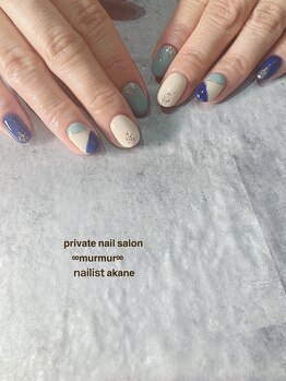 プライベート ネイルサロン マーマ(murmur)/ブロッキングネイル