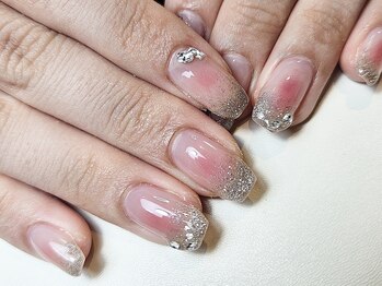 プロモート 岡山城下店(Promote)/チーク×シルバーラメ 【岡山】