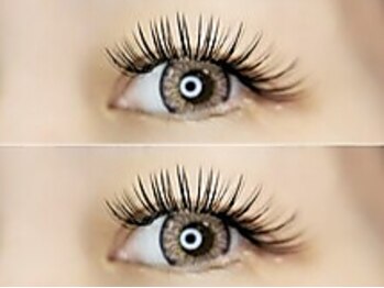 アールズネイル 金町店(R's nail)の写真/【似合わせデザイン】まつ毛のくせや生え方を見極めて装着♪まつエクもお試しコースご用意あり!