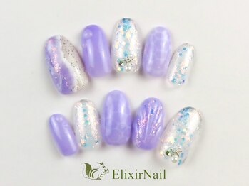 エリクサーネイル 神田(Elixir Nail)/シンプル / クーポン使用