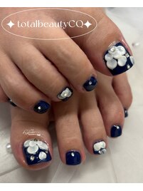 フットネイルデザイン6980円