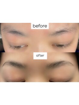 アイブロウメニューがあるサロン