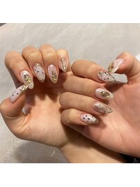 上品ダルメシアンネイル♪♪