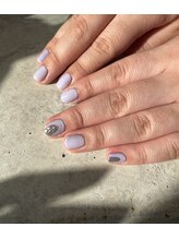 テンネイル(ten. nail)/ワンカラー＋アート2本