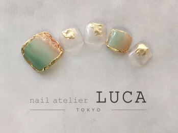 ネイルアトリエルカ(nail atelier LUCA)/I-16 ニュアンスネイル フット