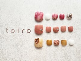 【フット定額】春ネイル