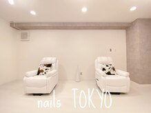 ネイルズトーキョー(nails TOKYO)の雰囲気（白を基調としたおしゃれな店内。口コミ投稿で次回も300円オフ）