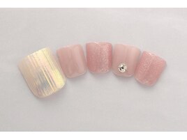 5600円　フットネイル