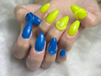 リアンジェ(Lianje)/ネオンカラーネイル