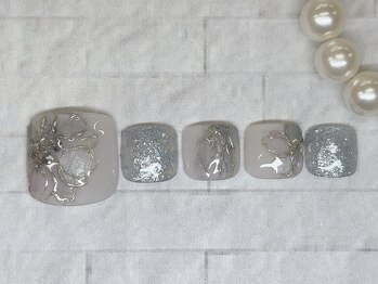 アルセア 上野御徒町店(Alcea)/フラワーネイル インク ミラー