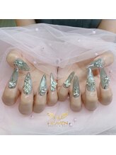 ヘブン ネイル 鶯谷(HEAVEN Nail)/チップ長さだしやり放題120分
