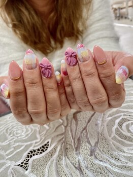 シュエット(Chouette)/3Dリボンネイル