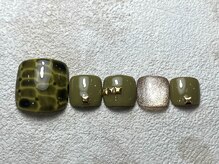 レイネイル レイエステティック 岐阜茜部店(RAY NAIL & RAY ESTHETIC)/クロコネイル