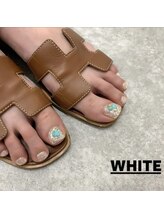 アンダーバーホワイト 大阪上本町店(_WHITE)/シンプルターコイズデザイン