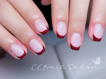 シーシーネイルサロン 池袋(C.C.Nail salon)/定番なフレンチ