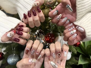 アテ(ate)/クリスマスデザインネイル