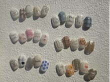 エマネイル バイ チュラ(emma nail_by chula)/落書きネイル/色鉛筆アート