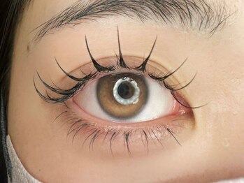 リュエル 立川(Luele)の写真/【SNSで話題♪リフエク￥11,000~】当店人気ラッシュリフト＆まつエク◎目に光が入り明るく可愛いお目元に★