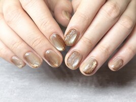 マグネット×ブラウンニュアンス