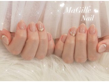 マジル ネイル(MaGille Nail)/オフィスシンプルネイル