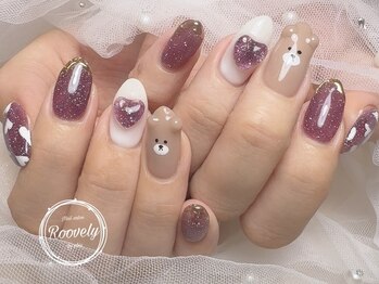 ルブリー(roovely)/くまちゃんネイル