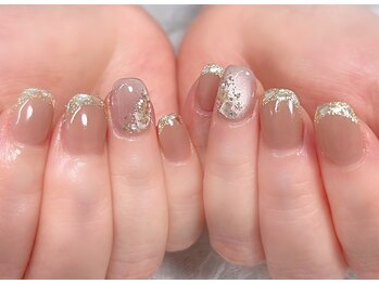 ディアリーネイル(Dearly Nail)/ガラスフレンチ