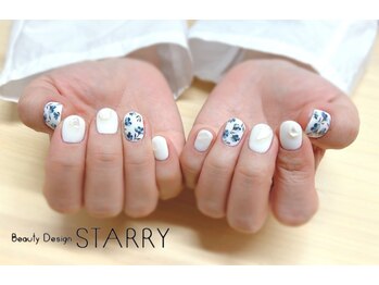 スターリー(STARRY)/フラワー 手描き レトロ