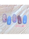 【ハンド定額】シンプルネイル♪