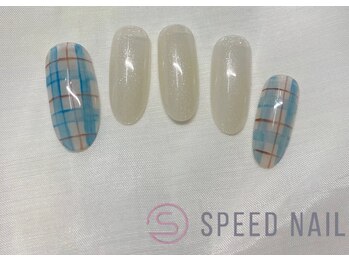 #232 【Brown×Blueチェック】