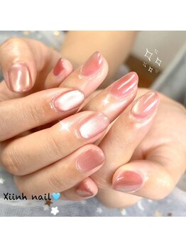 シン(XIINH)/マグネットネイル