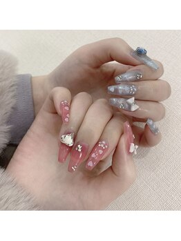 レインボーネイル 池袋(RainbowNail)/バレンタインネイル