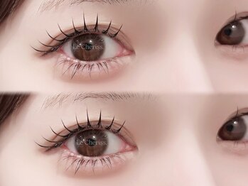 ルシェリス(Le Cheriss.)の写真/Le Cheriss.のマツエクは一味違う♪垢抜けたい女子必見！"束感"仕上げが可愛く盛れる秘訣☆