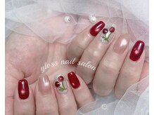 グロース(Gloss)の雰囲気（持込み◎シンプル～アート、ゴテゴテデザインまでお任せください）