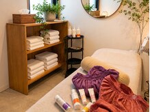 グーサロン(ngu Salon)の雰囲気（心地よいリネンウェアに着替え、心身緩む施術へ）