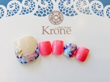 ネイルサロン クローネ(Nail Salon Krone)/フットオススメ定額￥１３２００