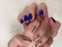 ブランネイル(blanc nail)/blue*
