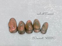 ネイルアート ジマー/80minartコース¥8880