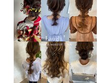 ヘアセットや着付け　Instagram◎＠laugh.ena106　＃成人式　