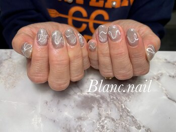 ブランネイル(BLANC.nail)/リボンネイル