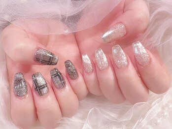 ミイネイル(Me nail)/#マグネットネイル#ニュアンス