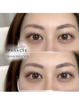 ダイヤモンドアイズ 調布店(DIAMOND EYES)/まつげパーマ×眉ワックス